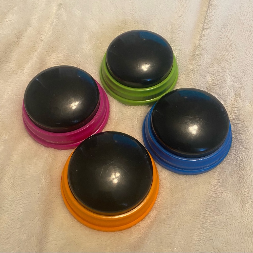 Learning Resources Recordable Answer Buzzers Dog Buttons for Communication